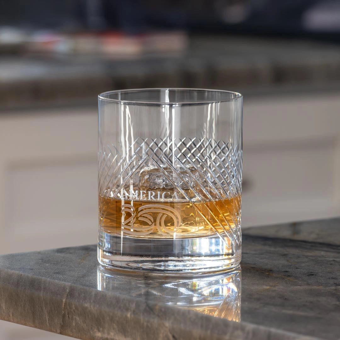 America250™ Bourbon Street 11oz On the Rocks Whiskey Glass