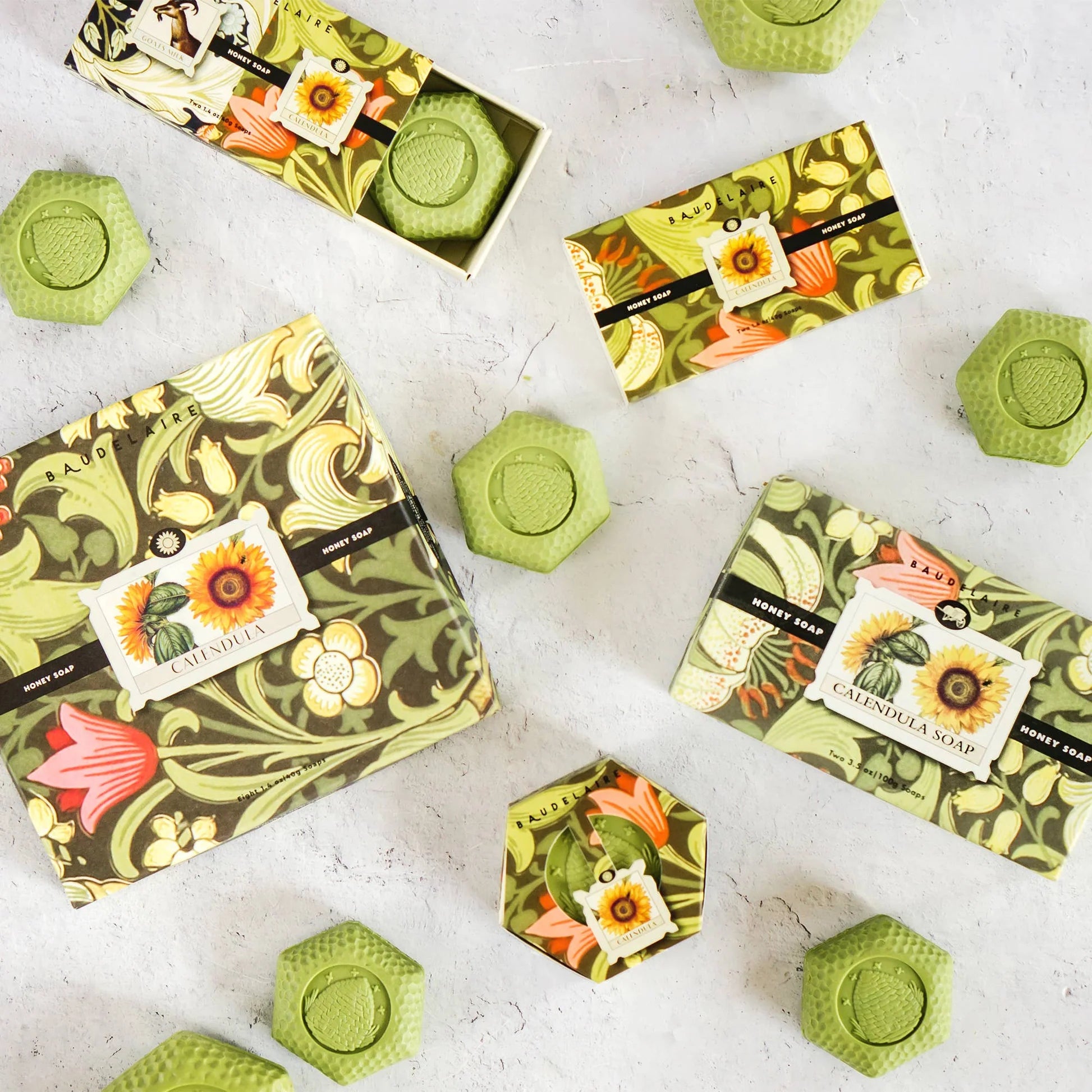 3.5 oz - 2-Bar Honey Soap in Gift Box