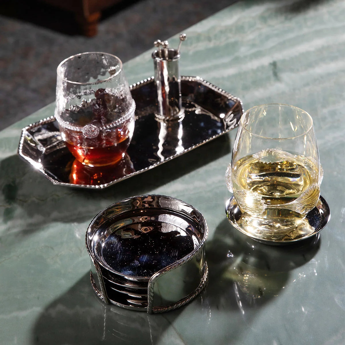 Graham Stainless Steel Octagonal Tray