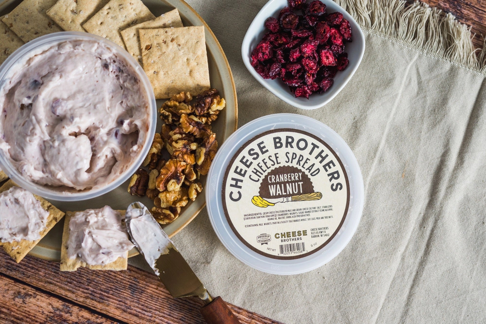 Artisan Cheese Spread Six Cheese Sampler