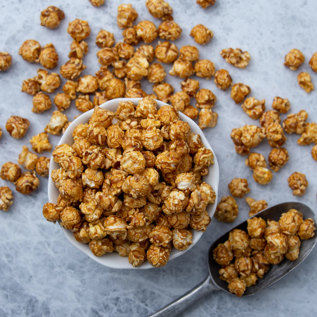 Dark Chocolate & Classic Caramel Popcorn Set