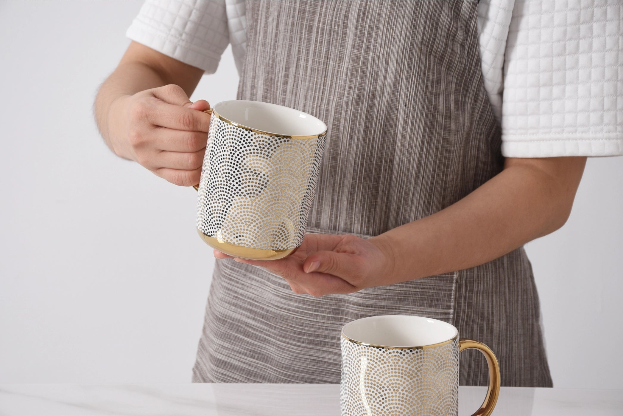 Golden Mug Hot Chocolate & Marshmallow Set
