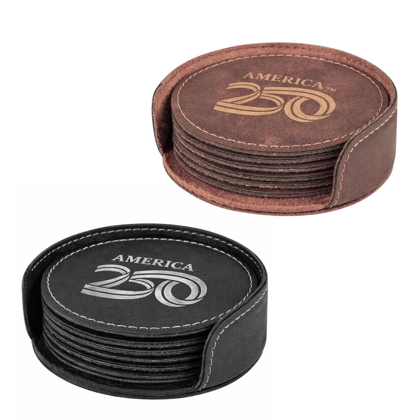 America 250™ Commemorative Coaster Set of 6 - Officially Licensed