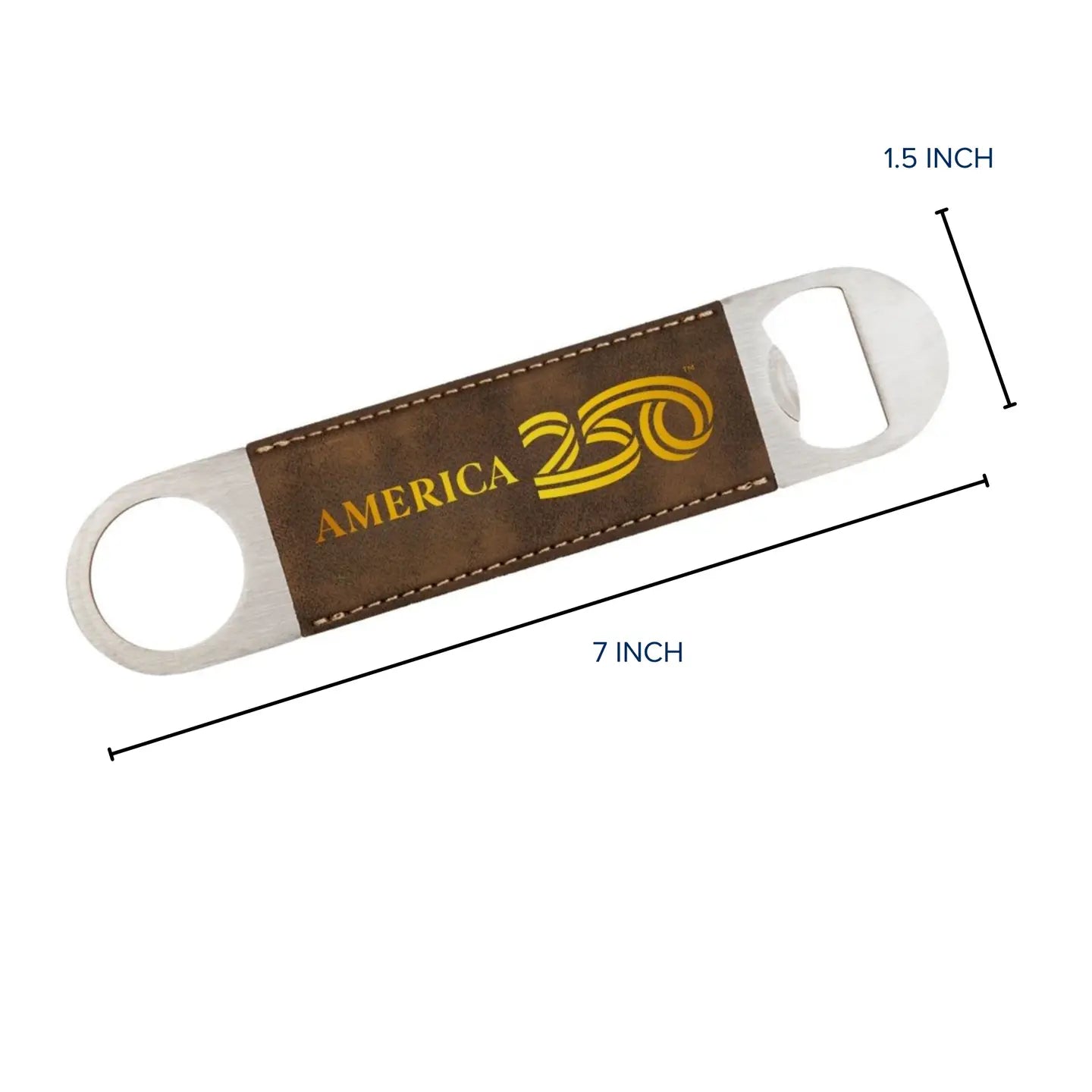 America 250 Leatherette Bottle Opener - Officially Licensed