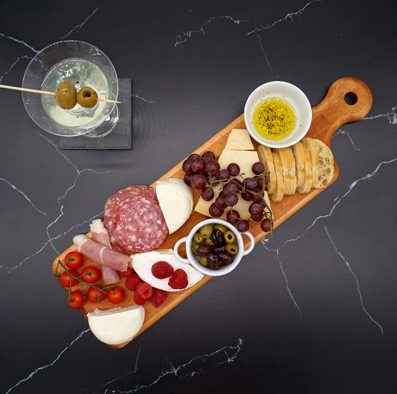 Maple Artisan Plank Charcuterie Board