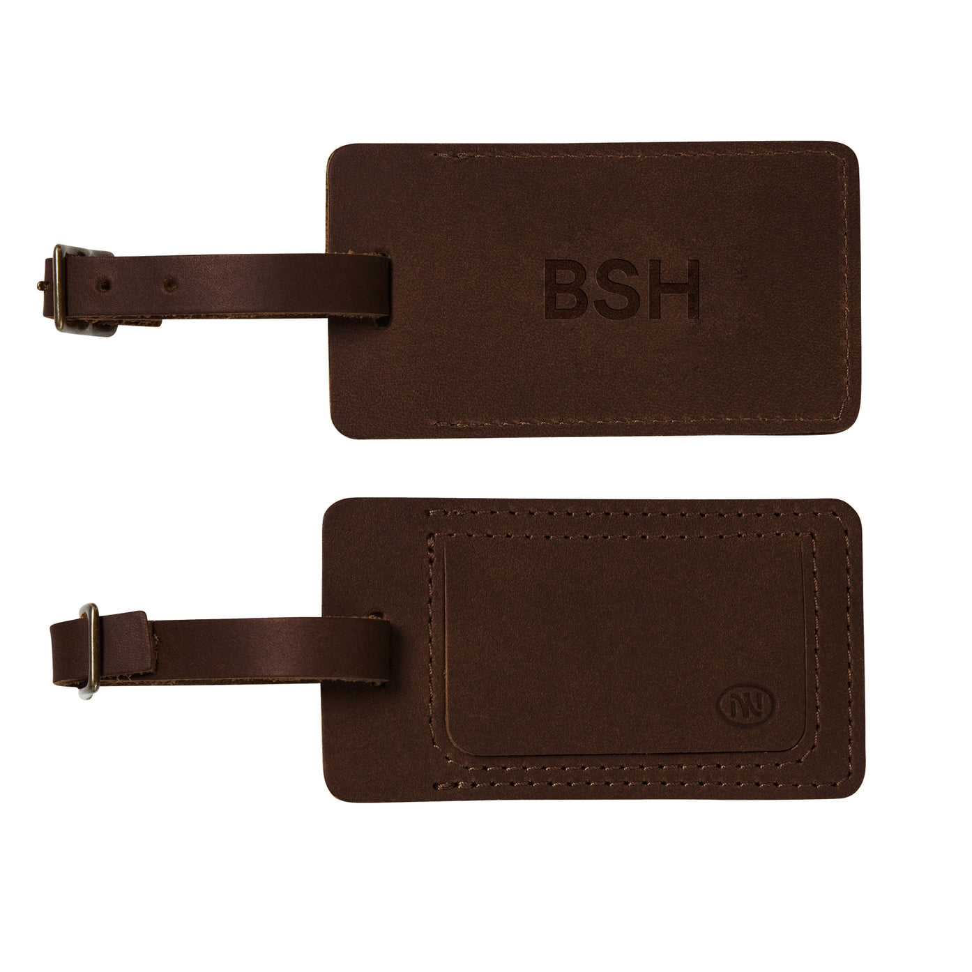 The Weekender – Leather Duffle & Luggage Tag Set