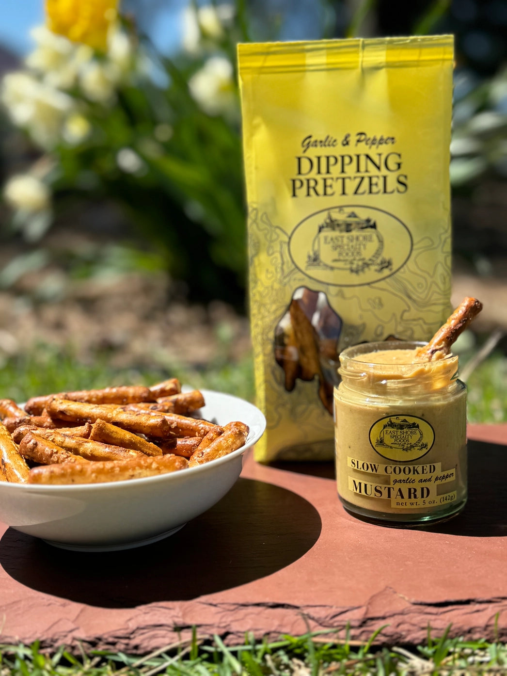 Pretzel & Dip Celebration Snack Set