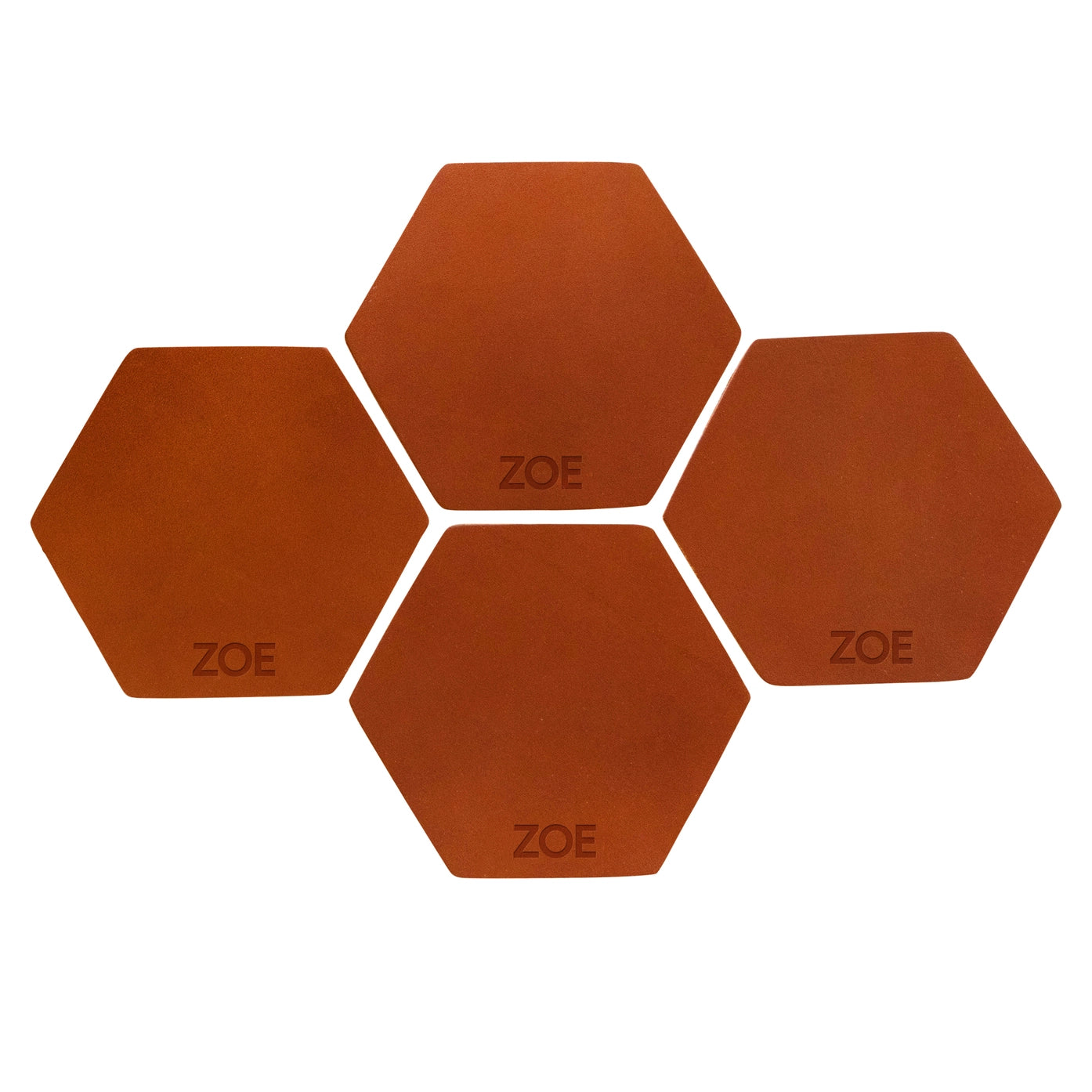 Unbreakable Drinkware & Leather Coaster Set