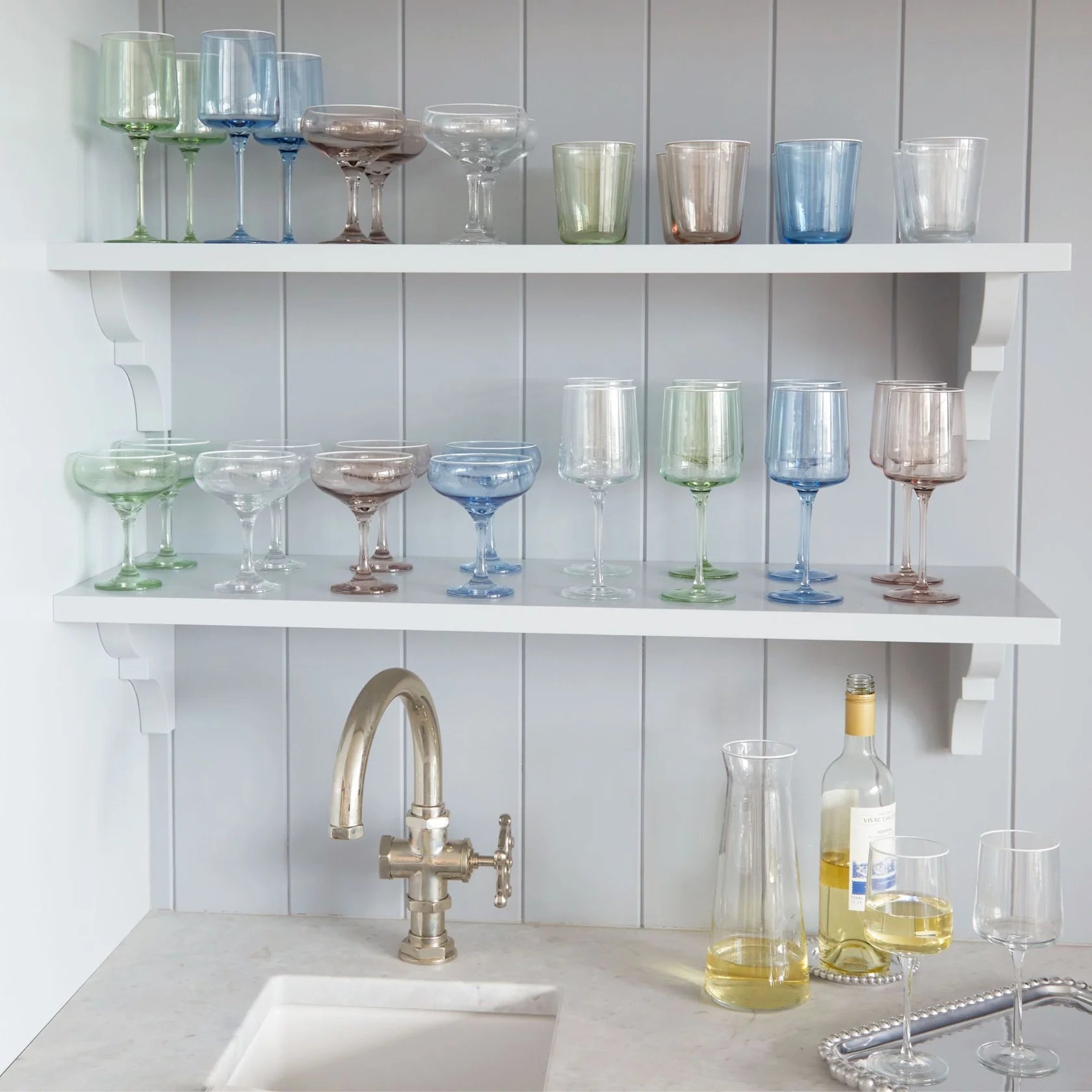 Fine Line With White Rim Coupe - Set of 4