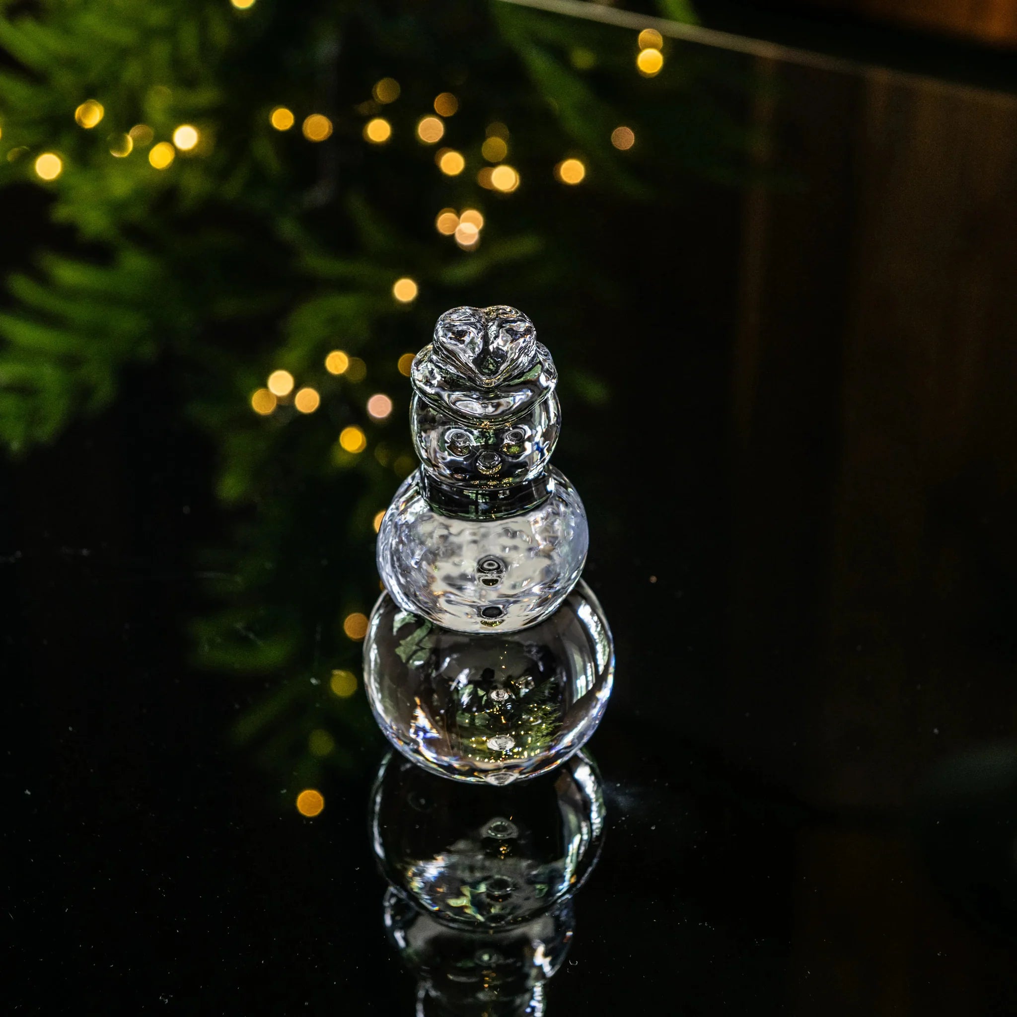 Glass Snowman