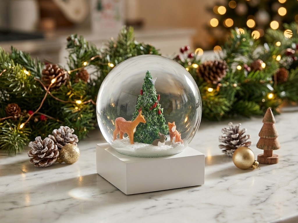 Forest Friends Snow Globe