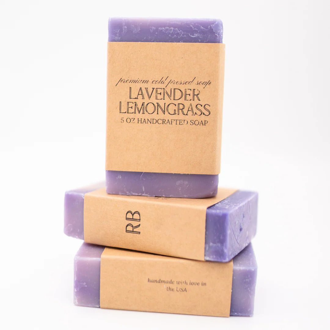 5 oz Handmade Bar Soap - Pack of 3