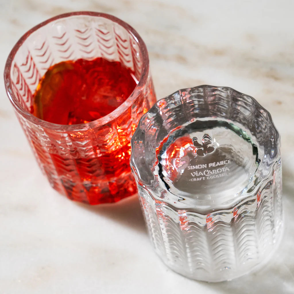 Simon Pearce Greenwich Lowball Glasses - Set of 2