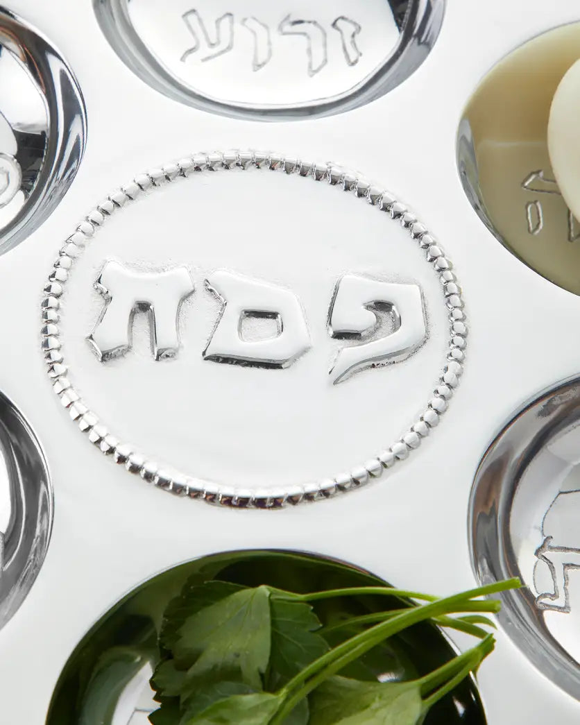 Seder Plate With Pearls