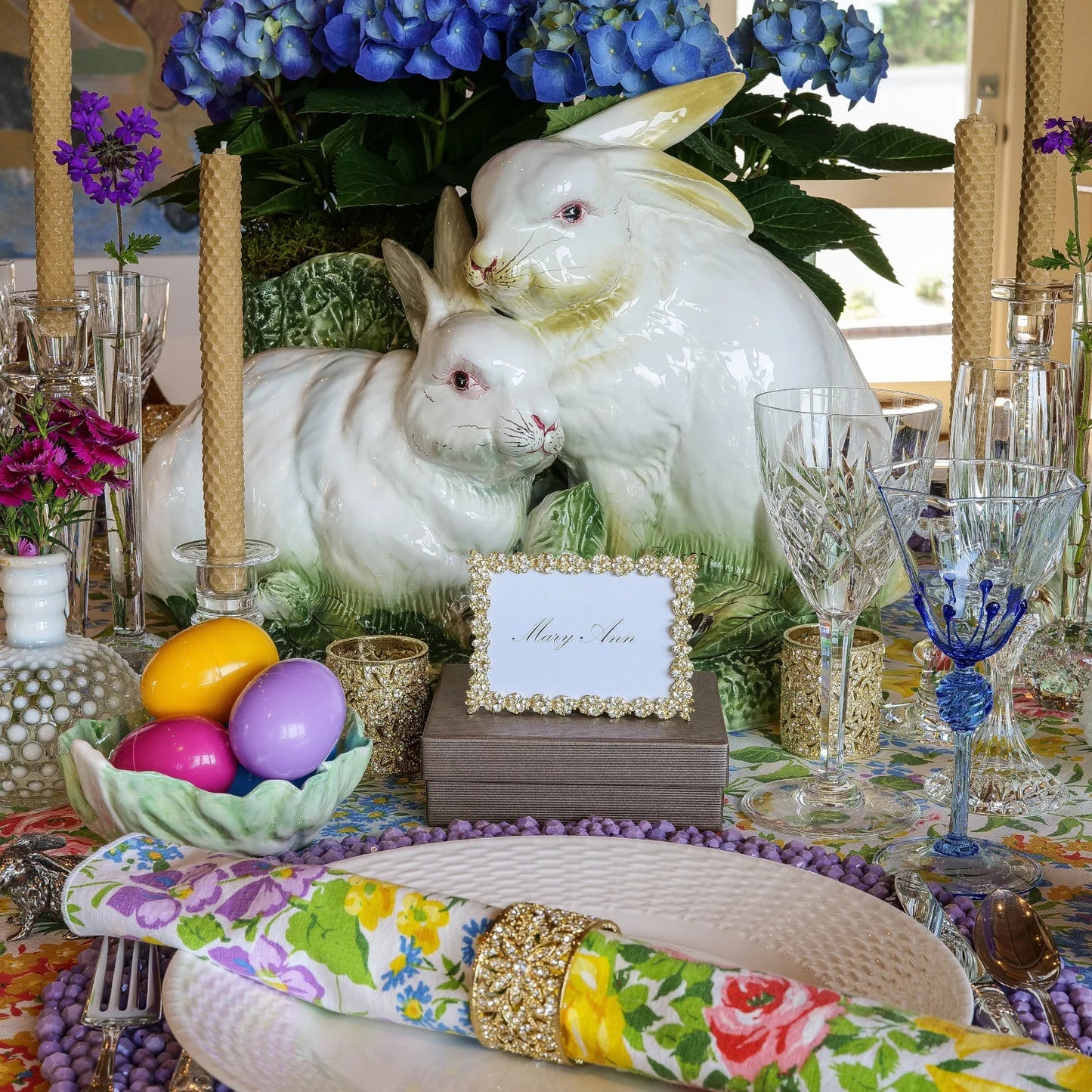 Gold Windsor Napkin Rings - (Set of 4)