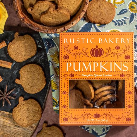 Rustic Bakery Pumpkin Spiced Cookies