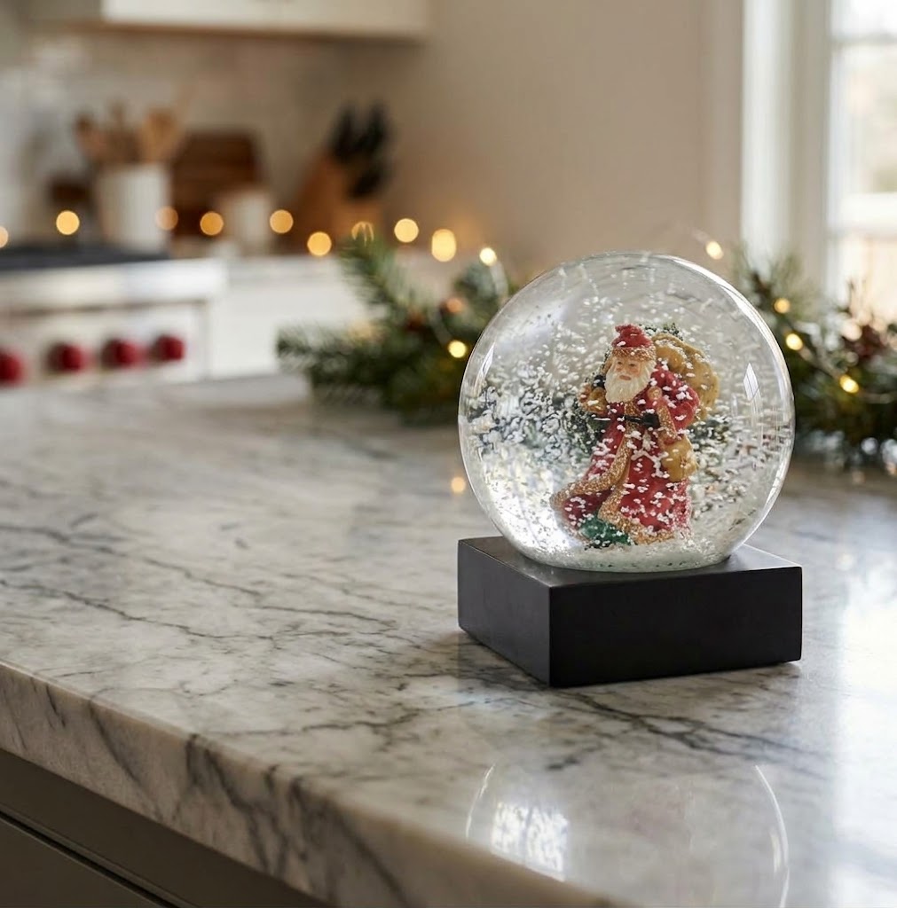 Saint Nick Snow Globe