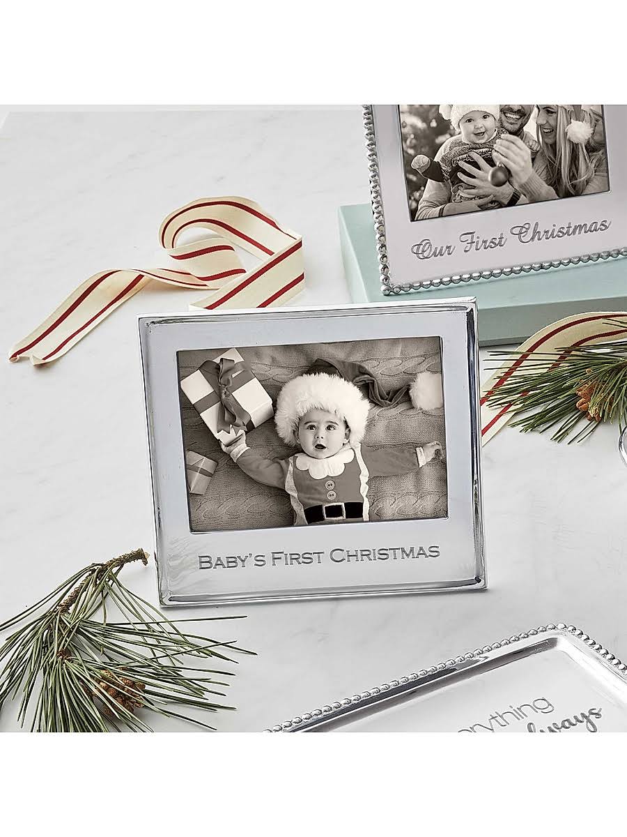 "Baby's First Christmas" Signature Frame