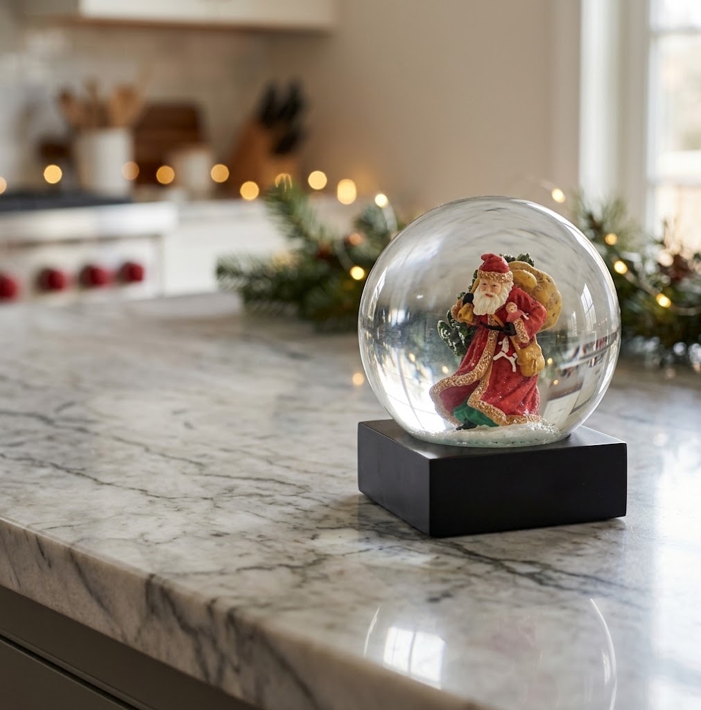 Saint Nick Snow Globe