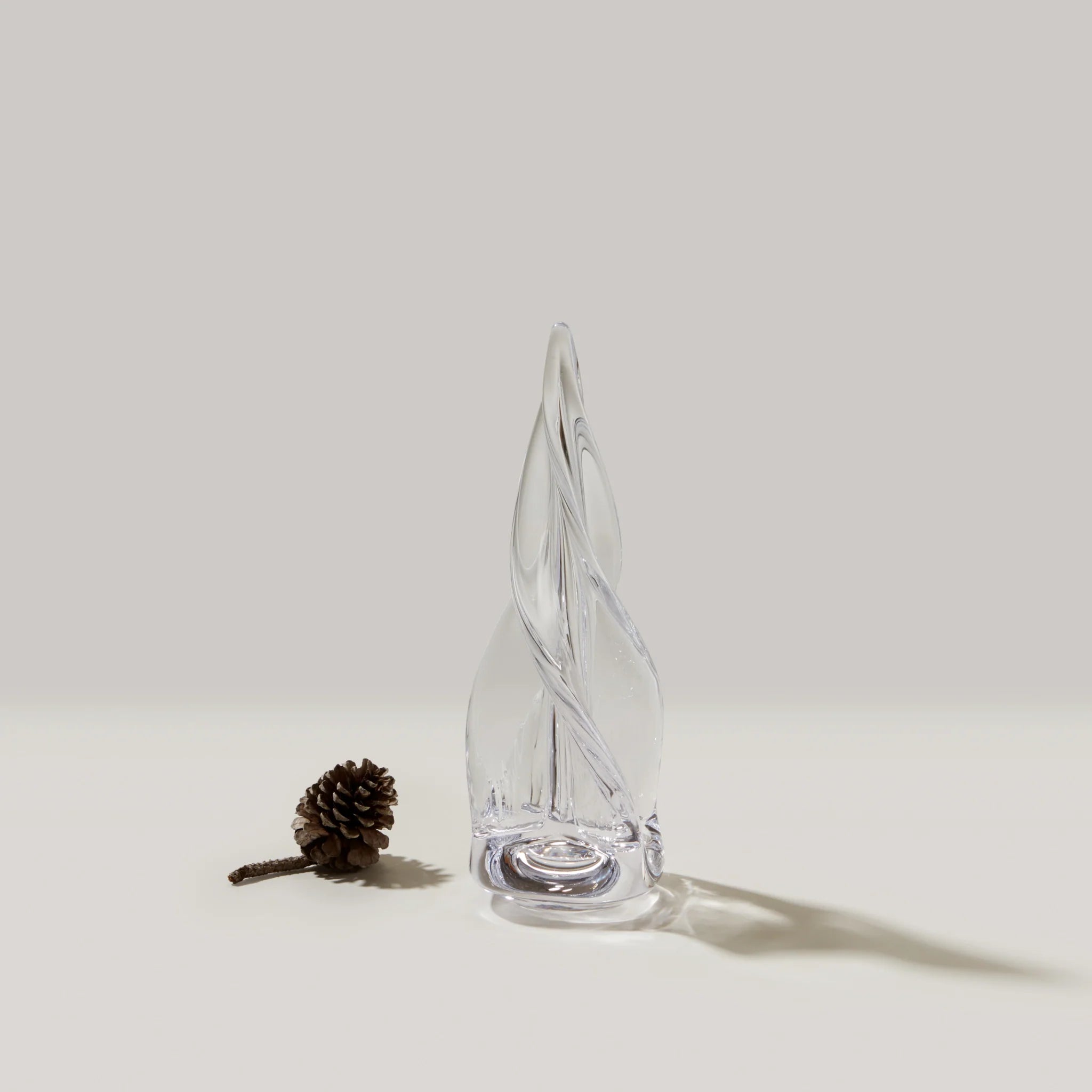 Spiral Four Sided Glass Evergreen - Thumbnail 3