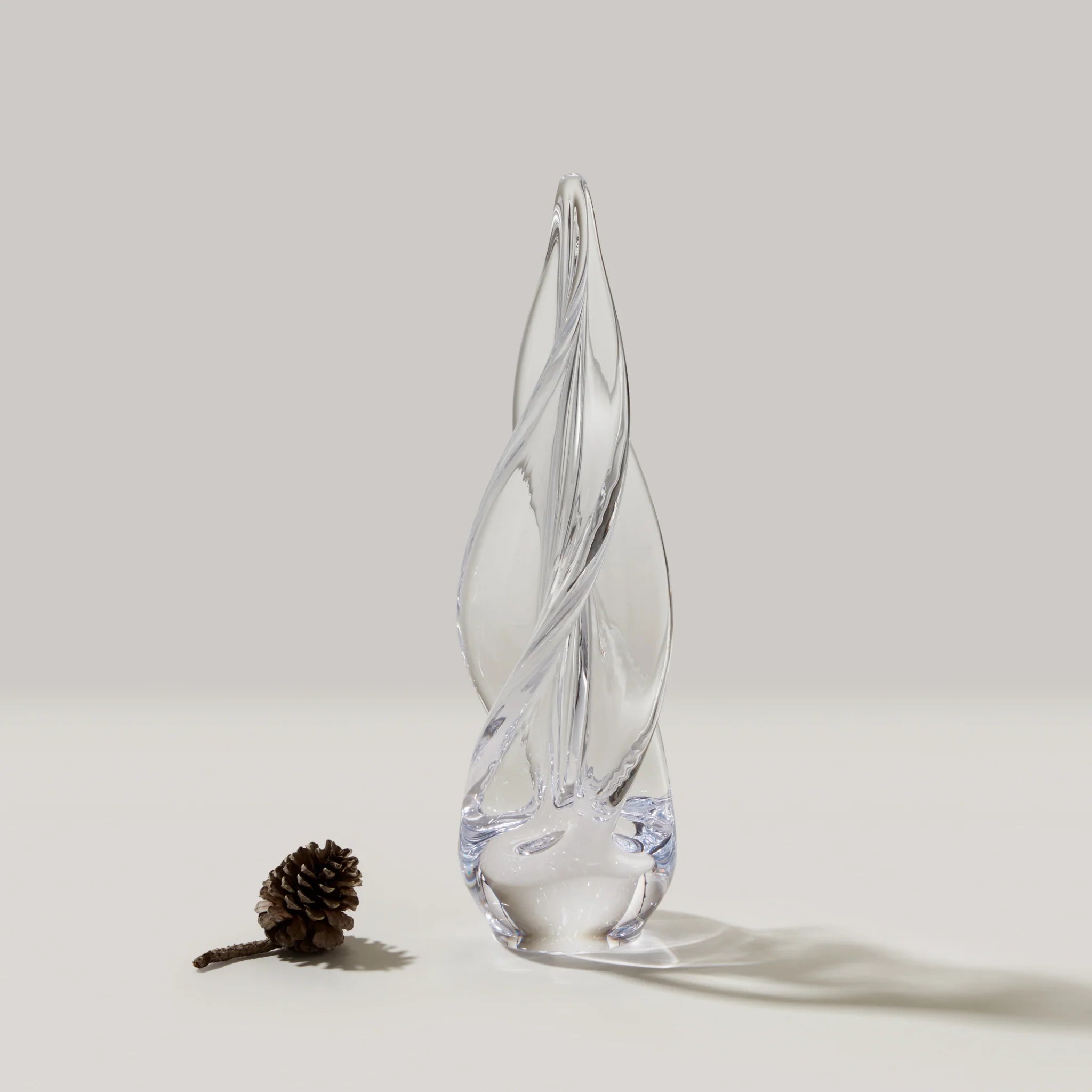 Spiral Four Sided Glass Evergreen - Thumbnail 2