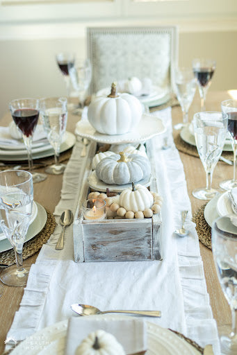 Pearl Denisse Rectangular Engraved Tray - Thankful for You